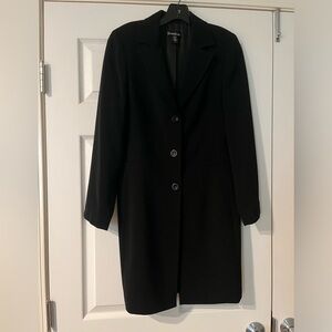 Bebe black blazer, three black buttons